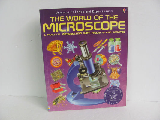 World of the Microscope Usborne Pre-Owned Elementary Science Textbooks
