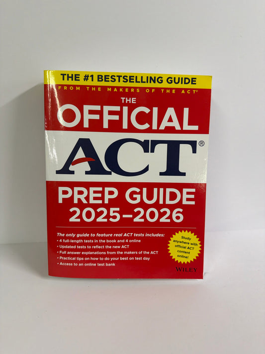 The Official ACT Prep Guide Act Publications Guide  Pre-Owned Testing Books