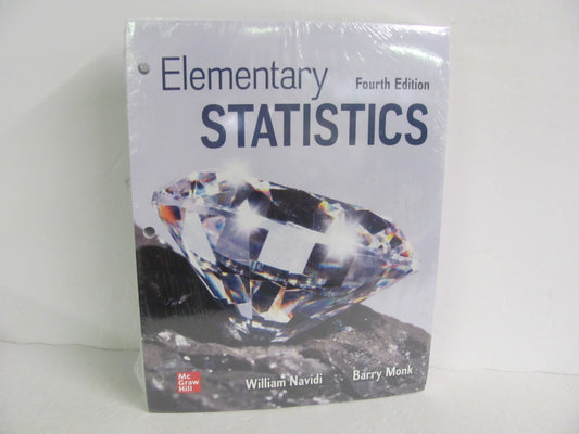 Elementary Statistics McGraw Student Book Pre-Owned Navidi Mathematics Textbooks