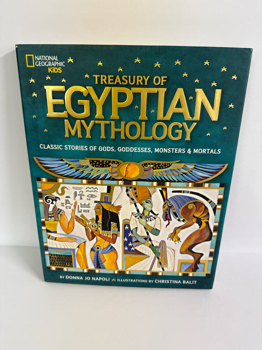 Treasury of Egyptian Mythology Pre-Owned Elementary Ancient Egypt/Rome/Greece