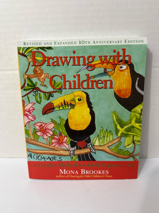 Drawing with Children G P Putnam Pre-Owned Mona Brookes Elementary Art Books