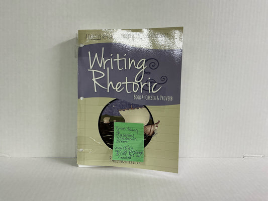Writing Rhetoric Classical Academic Pre-Owned Kortepeter Writing Books