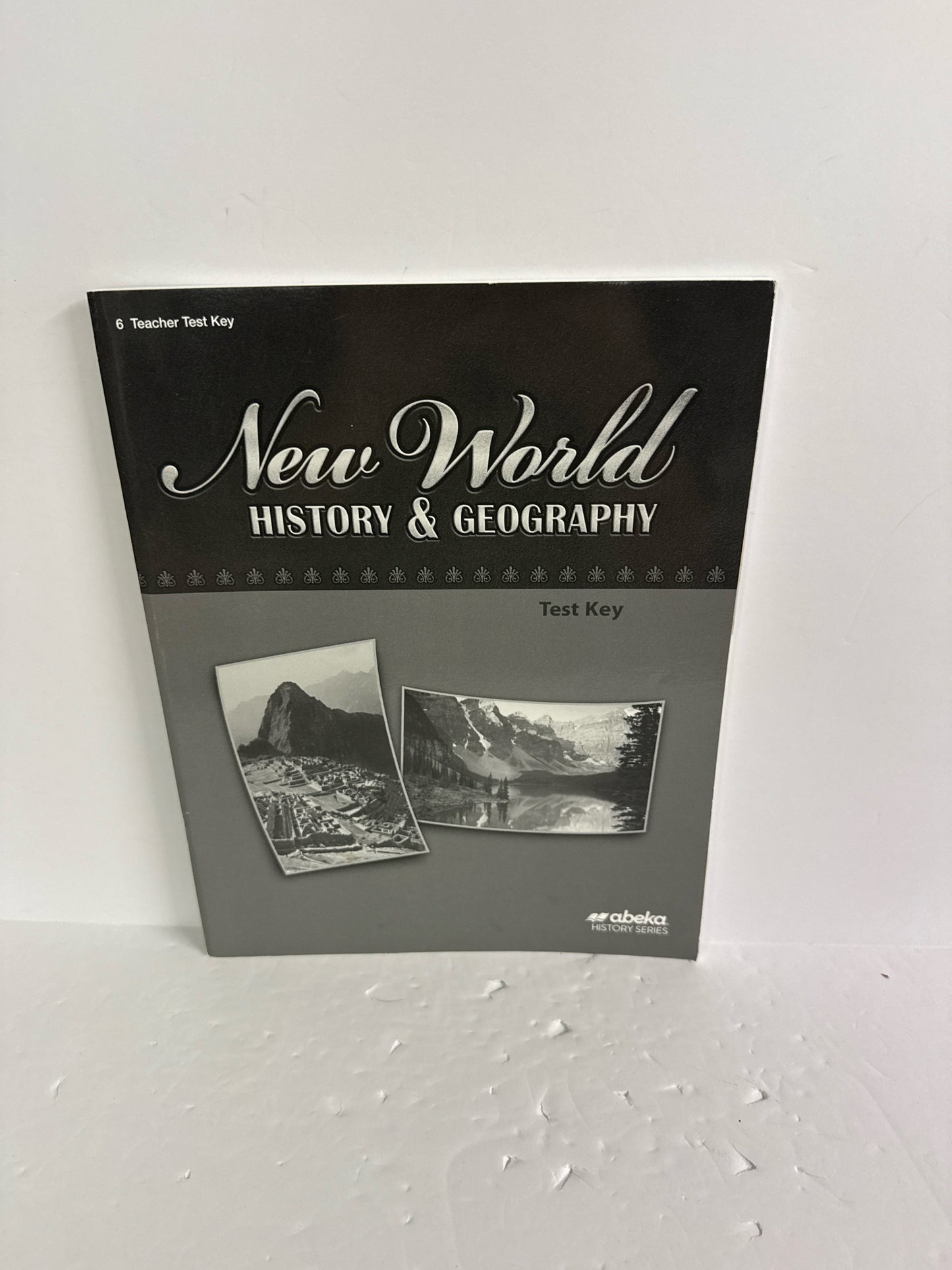 New World History & Geography Abeka Test Key Pre-Owned History Textbooks