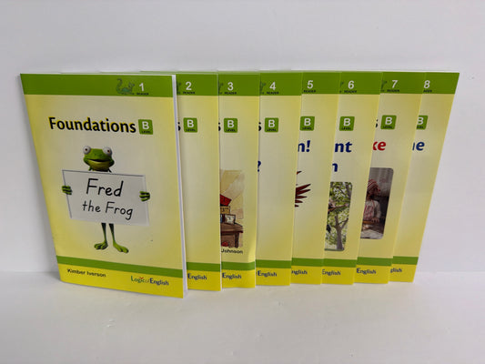 Foundations B Logic of English Set  Pre-Owned Elementary Language Textbooks