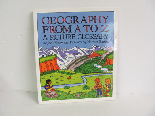 Geography From A to Z Harper Trophy Pre-Owned Knowlton History Textbooks