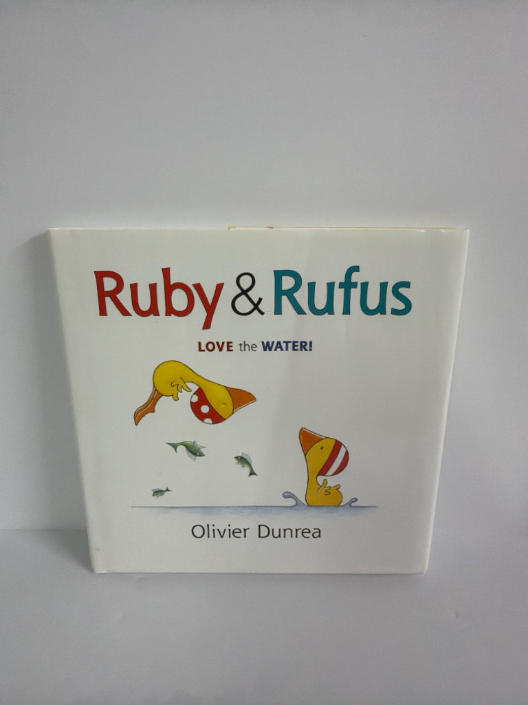 Ruby & Rufus Olivier Dunrea Houghton Mifflin Hardback Books