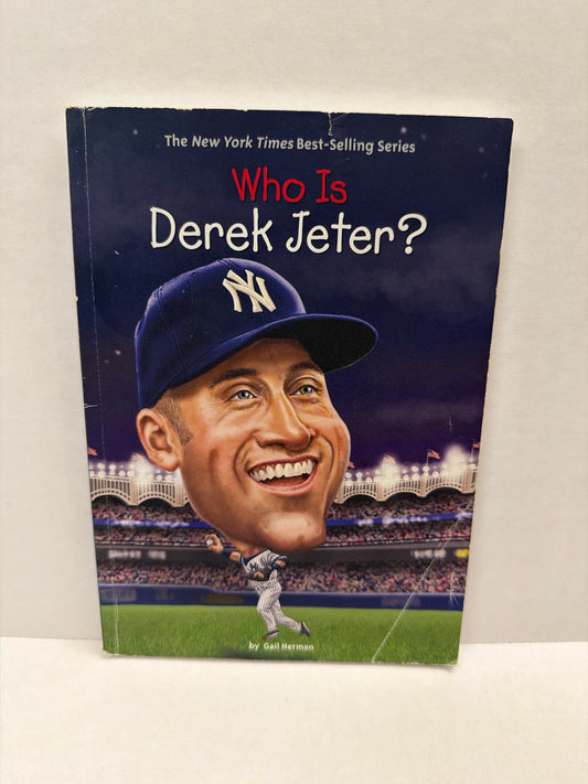Who Is Derek Jeter? Grosset & Dunlap Pre-Owned Gail Herman Elementary Who Was