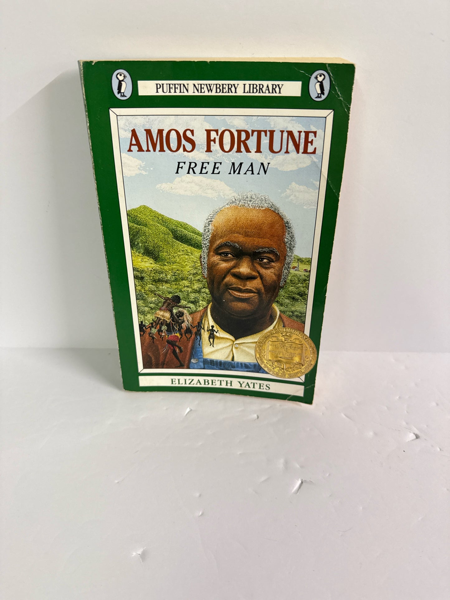 Amos Fortune Free Man Puffin Pre-Owned Elizabeth Yates Nonfiction Books