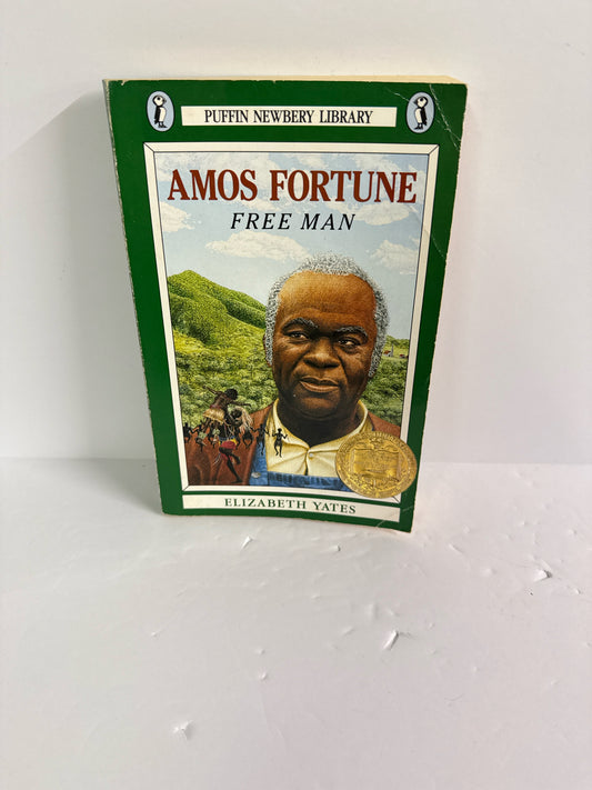 Amos Fortune Free Man Puffin Pre-Owned Elizabeth Yates Nonfiction Books