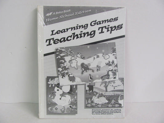 Learning Games Abeka Pre-Owned Kindergarten Language Textbooks
