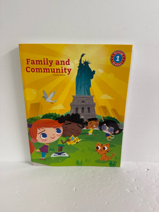 Family and Community BJU Press Student Book Pre-Owned History Textbooks