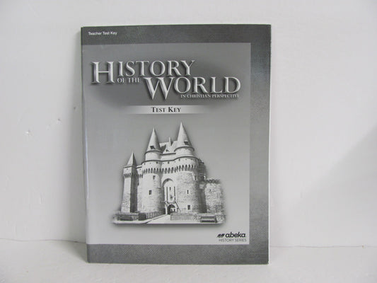 History of the World Abeka Test Key Pre-Owned 7th Grade History Textbooks