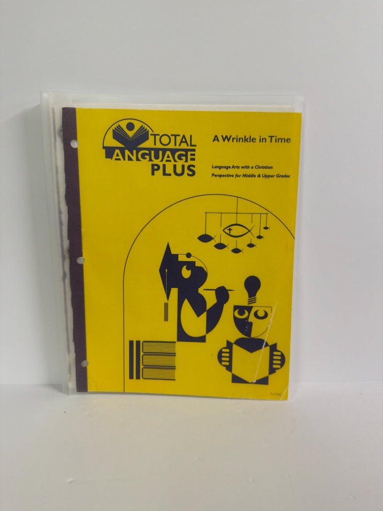 A Wrinkle in Time Total Language Plus Guide  Pre-Owned Charlotte Mason