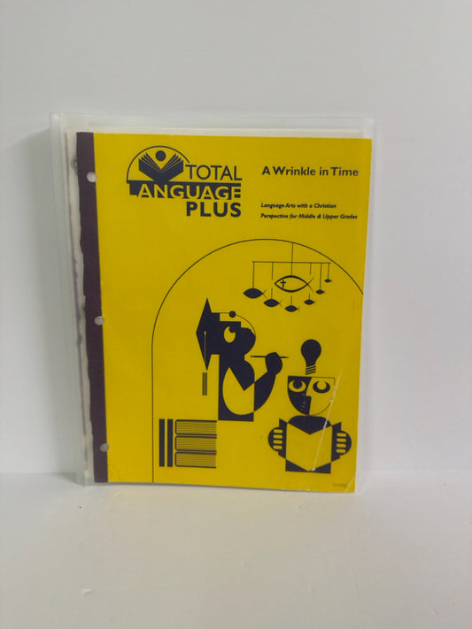 A Wrinkle in Time Total Language Plus Guide  Pre-Owned Charlotte Mason