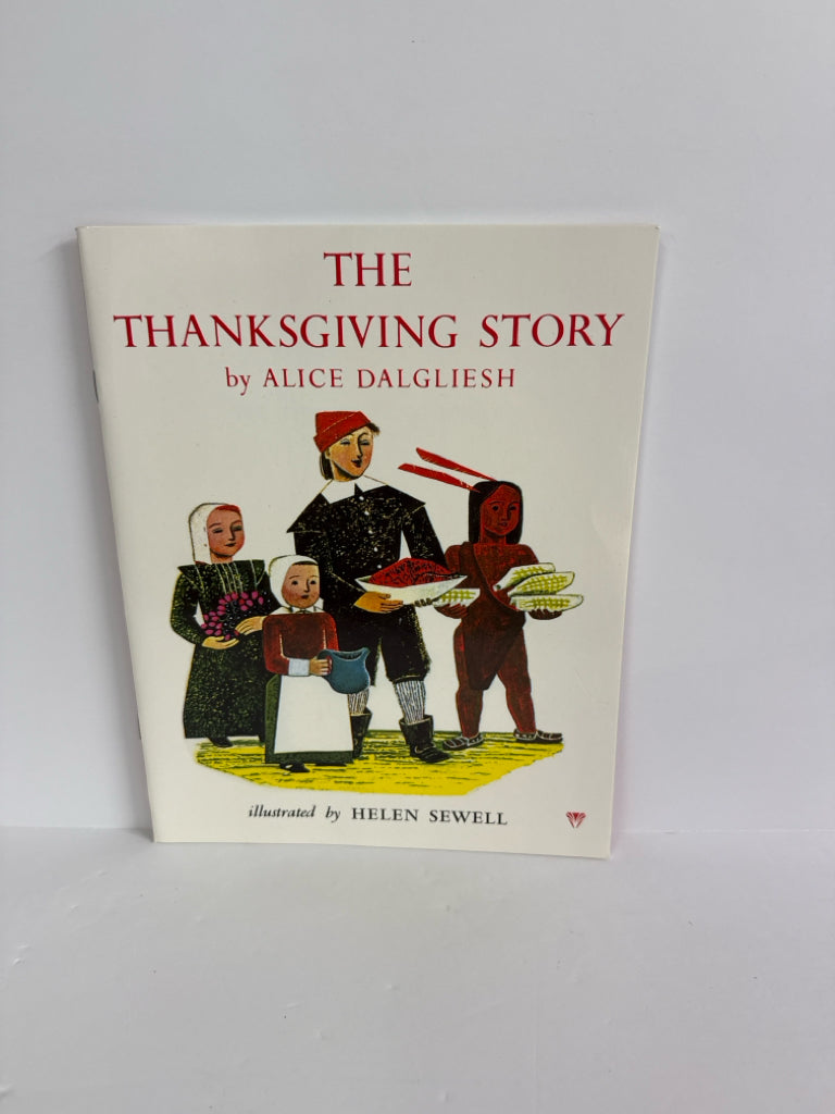 The Thanksgiving Story Avyx Pre-Owned Alice Dalgliesh American History Books