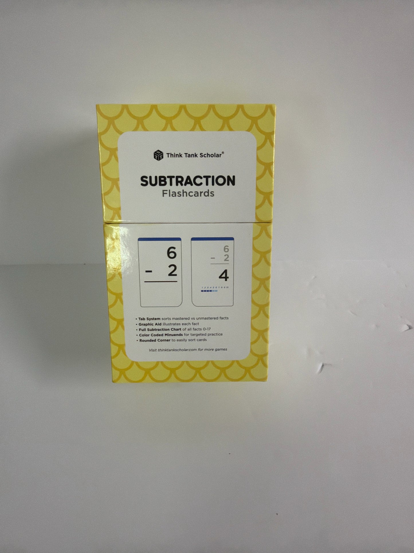 Subtraction Flashc Think Tank Scholar Pre-Owned Elementary Manipulatives