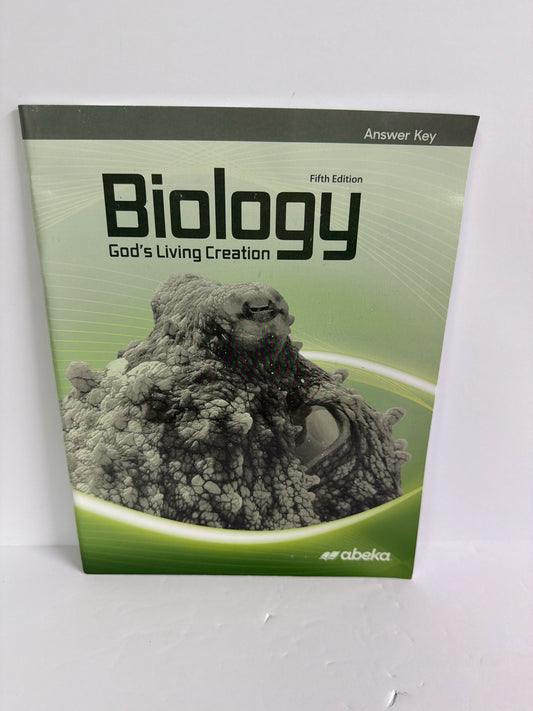 Biology Abeka Answer Key  Pre-Owned 10th Grade Science Textbooks