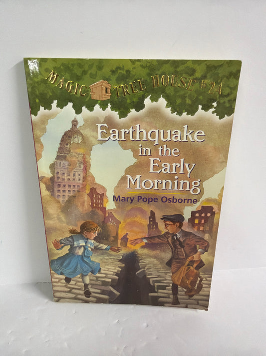 Earthquake in the Early Morning Mary Pope Osborne Random House Juvenile Books