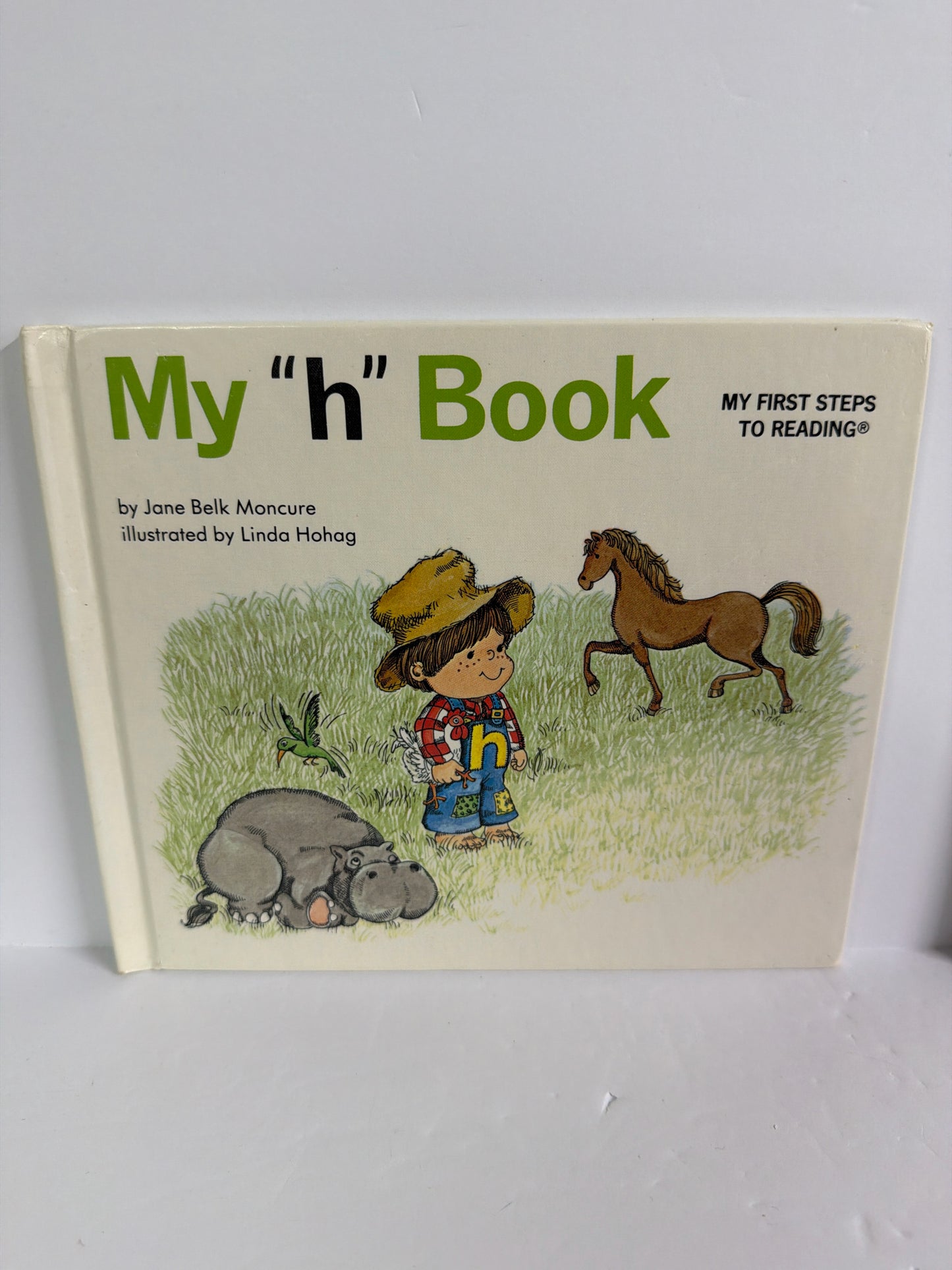 My "h" Book Grolier Reader  Pre-Owned Elementary Early Learning Books