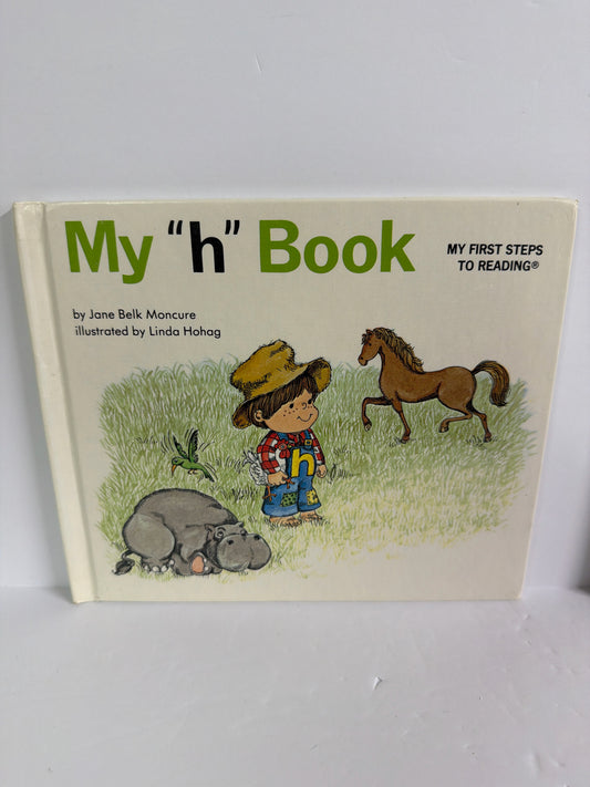 My "h" Book Grolier Reader  Pre-Owned Elementary Early Learning Books