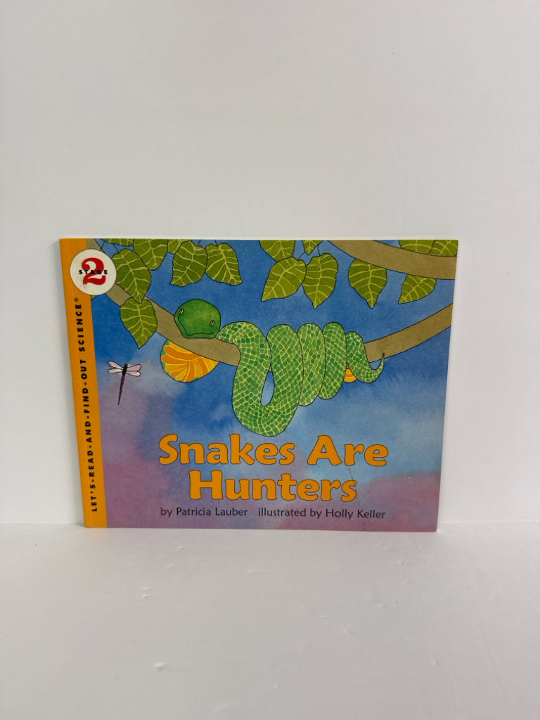 Snakes are Hunters Patricia Lauber Harper Collins Phonics Readers