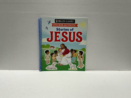 Stories of Jesus Brain Games Pre-Owned Elementary Bible Books
