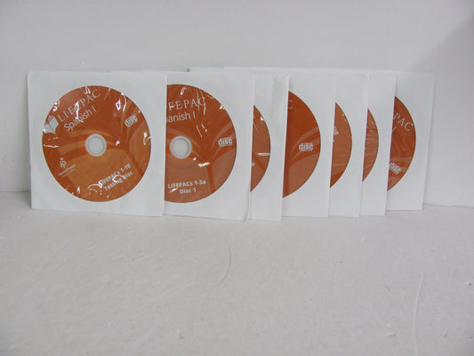 Spanish 1 Lifepac DVD Pre-Owned High School Spanish Books