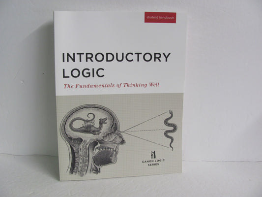 Introductory Logic Canon Press Student Handbook  Pre-owned Logic Books