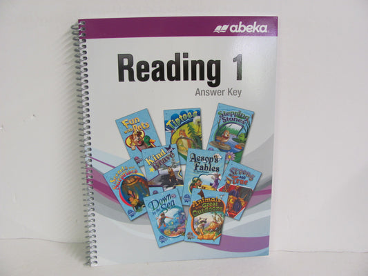 Reading 1 Abeka Answer Key  Pre-Owned 1st Grade Reading Textbooks