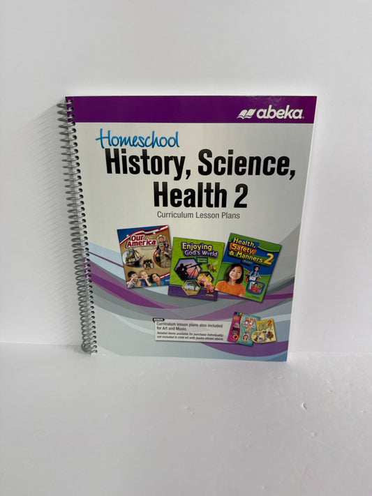 History, Science, Health 2 Abeka 2nd Grade Science Textbooks