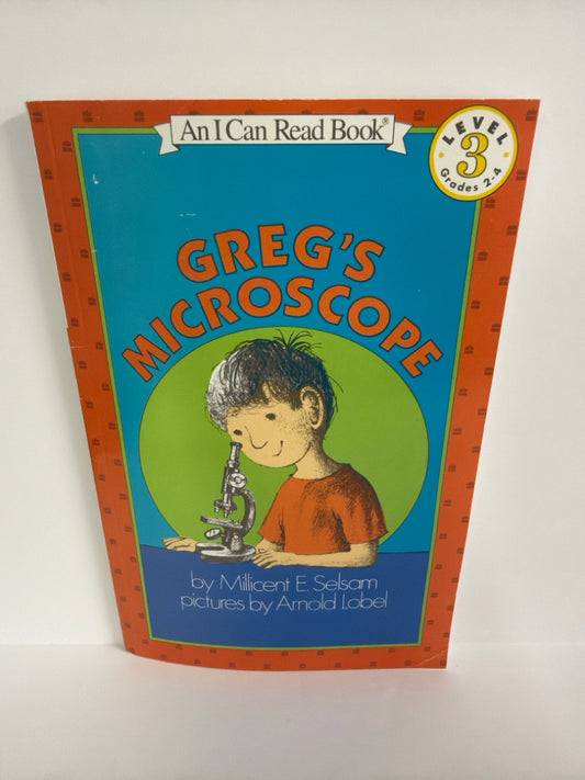 Greg's Microscope Millicent E. Selsam Harper Trophy Phonics Readers