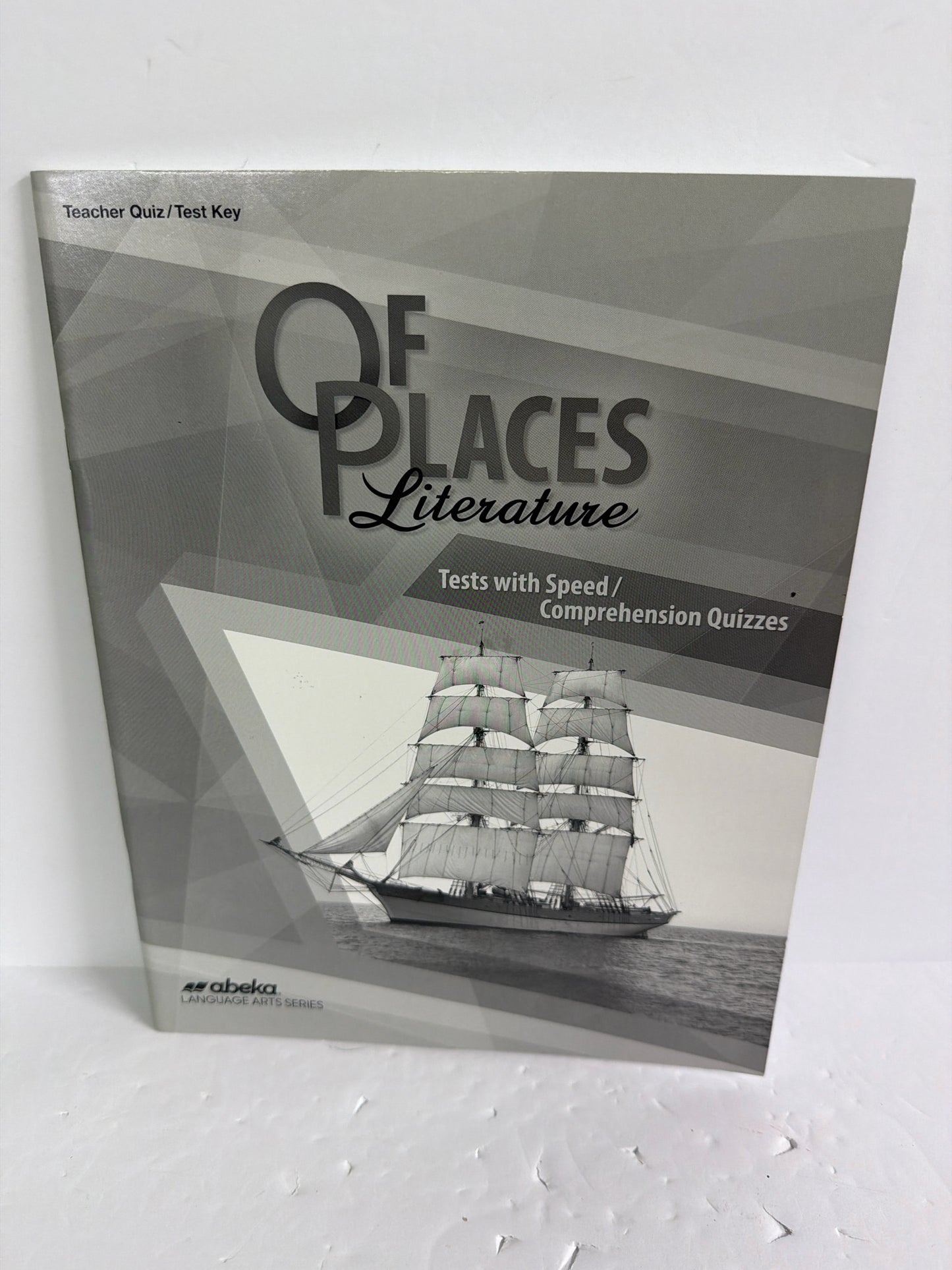 Of Places Literature Abeka Quiz/Test Key  Pre-Owned 8th Grade Language Textbooks