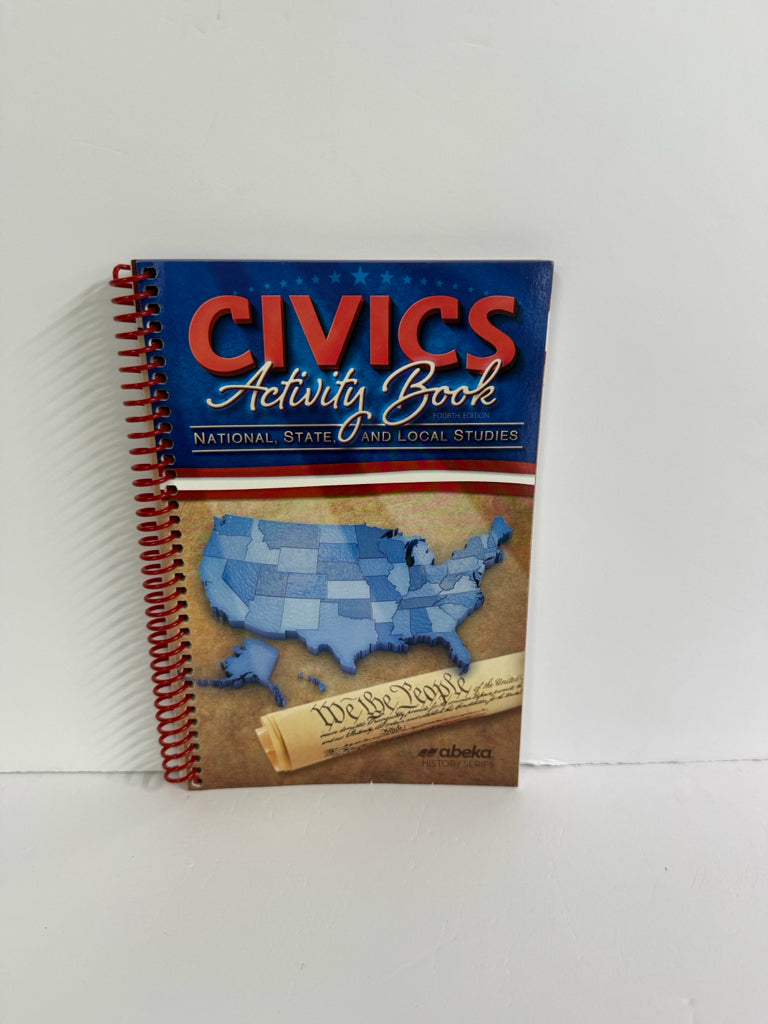 Civics Activity Book Abeka Activity Book  Pre-Owned 8th Grade History Textbooks
