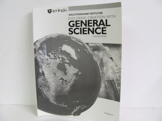General Science Apologia Solution Key Pre-Owned Seligson Science Textbooks