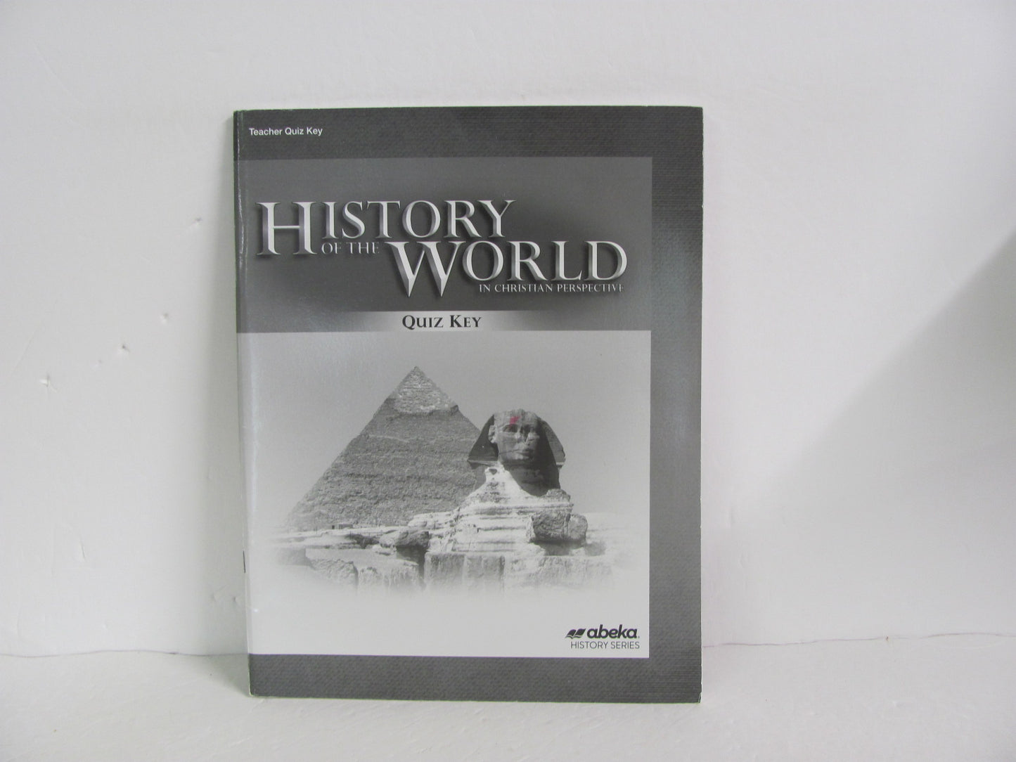 History of the World Abeka Quiz Key Pre-Owned 7th Grade History Textbooks