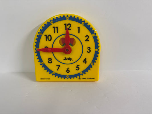 Judy Clock Judy Instructo Pre-Owned Elementary Manipulatives
