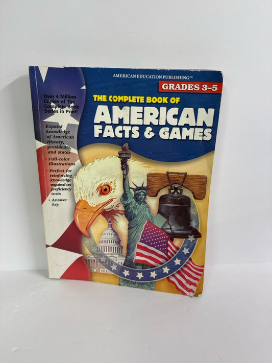 The Complete Book of American Facts American Education American History Books
