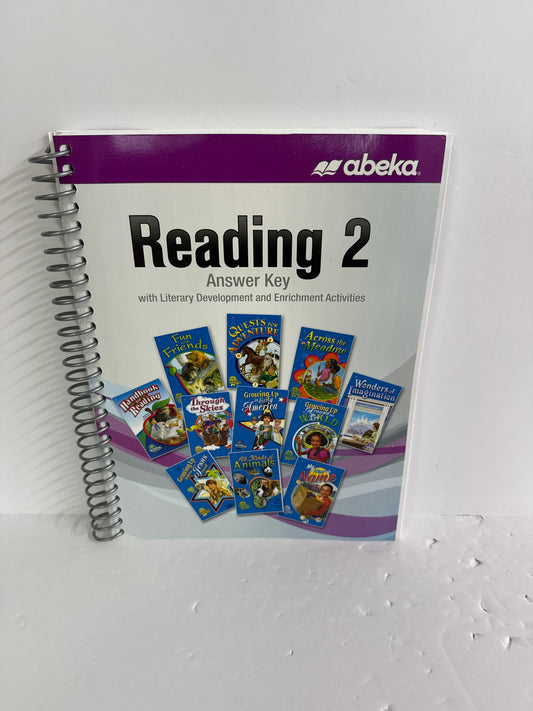 Reading 2 Abeka Answer Key  Pre-Owned 2nd Grade Reading Textbooks