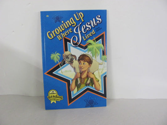 Growing Up Where Jesus Lived Abeka Student Book Pre-Owned Reading Textbooks