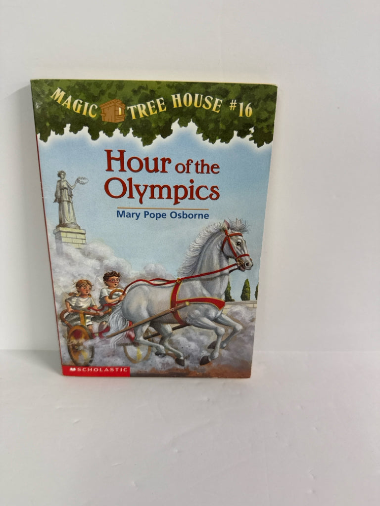 Hour of the Olympics Mary Pope Osborne Scholastic Juvenile Books