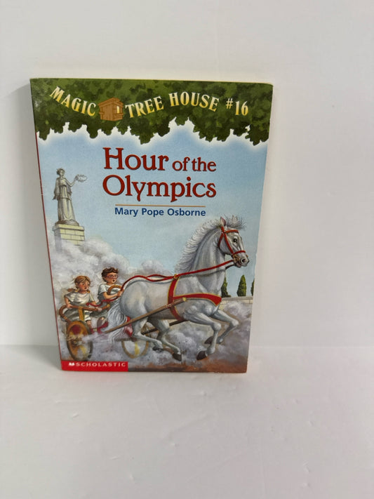 Hour of the Olympics Mary Pope Osborne Scholastic Juvenile Books