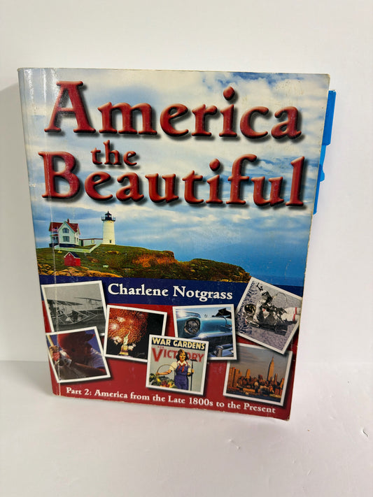 America the Beautiful 2 Notgrass Student Text  Pre-Owned History Textbooks