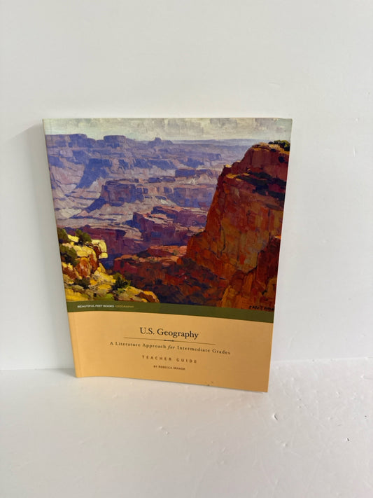 U.S. Geography Beautiful Feet Teacher Guide  Pre-Owned Charlotte Mason