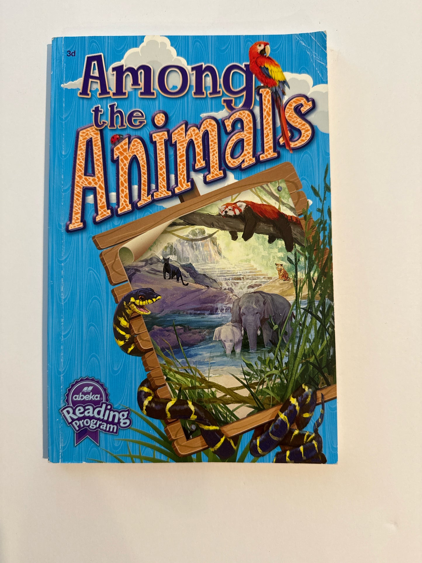 Among the Animals Abeka Reader  Pre-Owned 3rd Grade Reading Textbooks