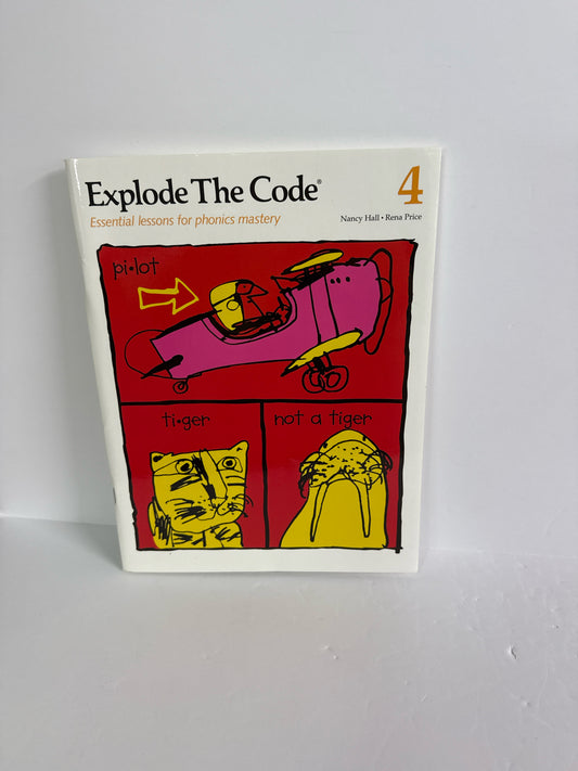 Explode the Code 4 Educators Publishing Service Nancy Hall Language Textbooks