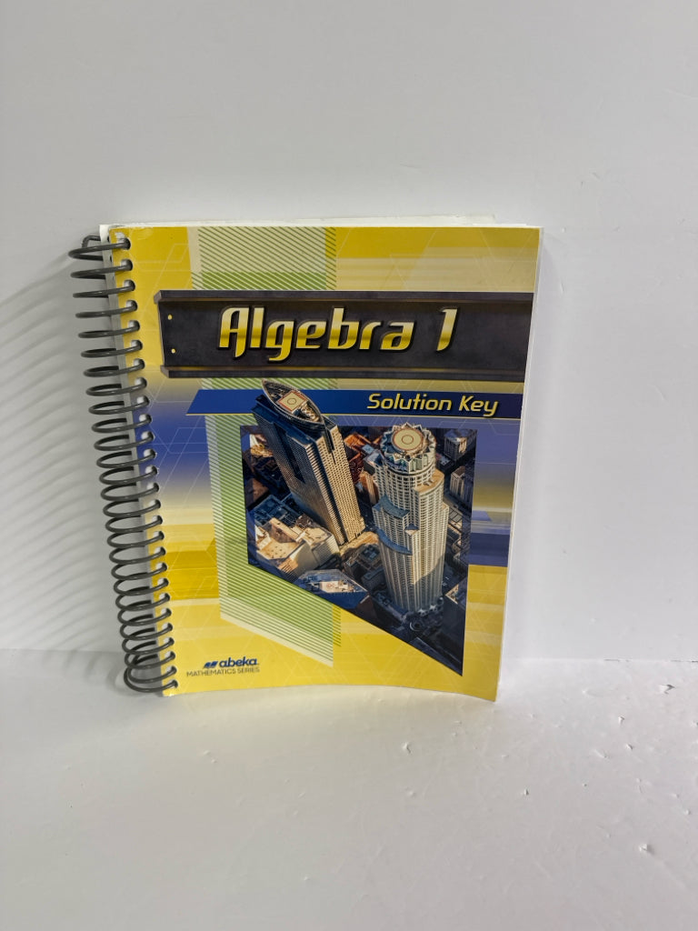 Algebra Abeka Solution Key Pre-Owned 9th Grade Mathematics Textbooks