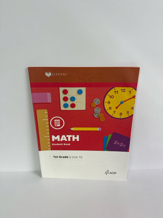 Math Alpha Omega Lifepac Pre-Owned 1st Grade Mathematics Textbooks