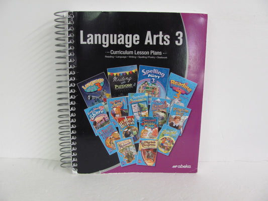 Language Arts 3 Abeka Curriculum Pre-Owned 3rd Grade Language Textbooks