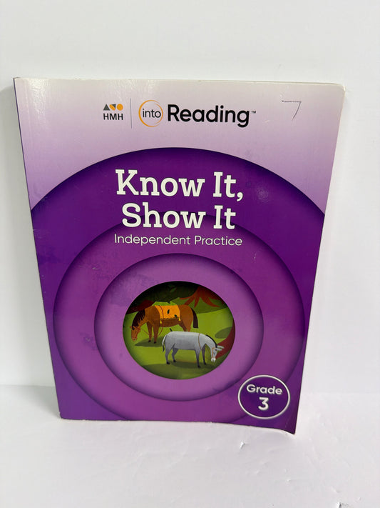 Know It, Show It Houghton Mifflin Workbook  Pre-Owned Summer Study Books