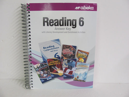 Reading 6 Abeka Answer Key  Pre-Owned 6th Grade Reading Textbooks